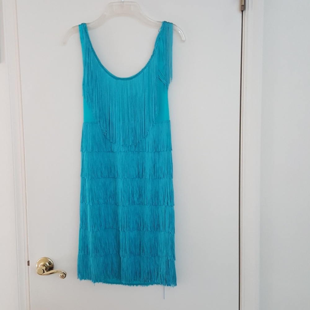 COSTUME Flapper Professional Dress Small R Blue - Picture 5 of 5